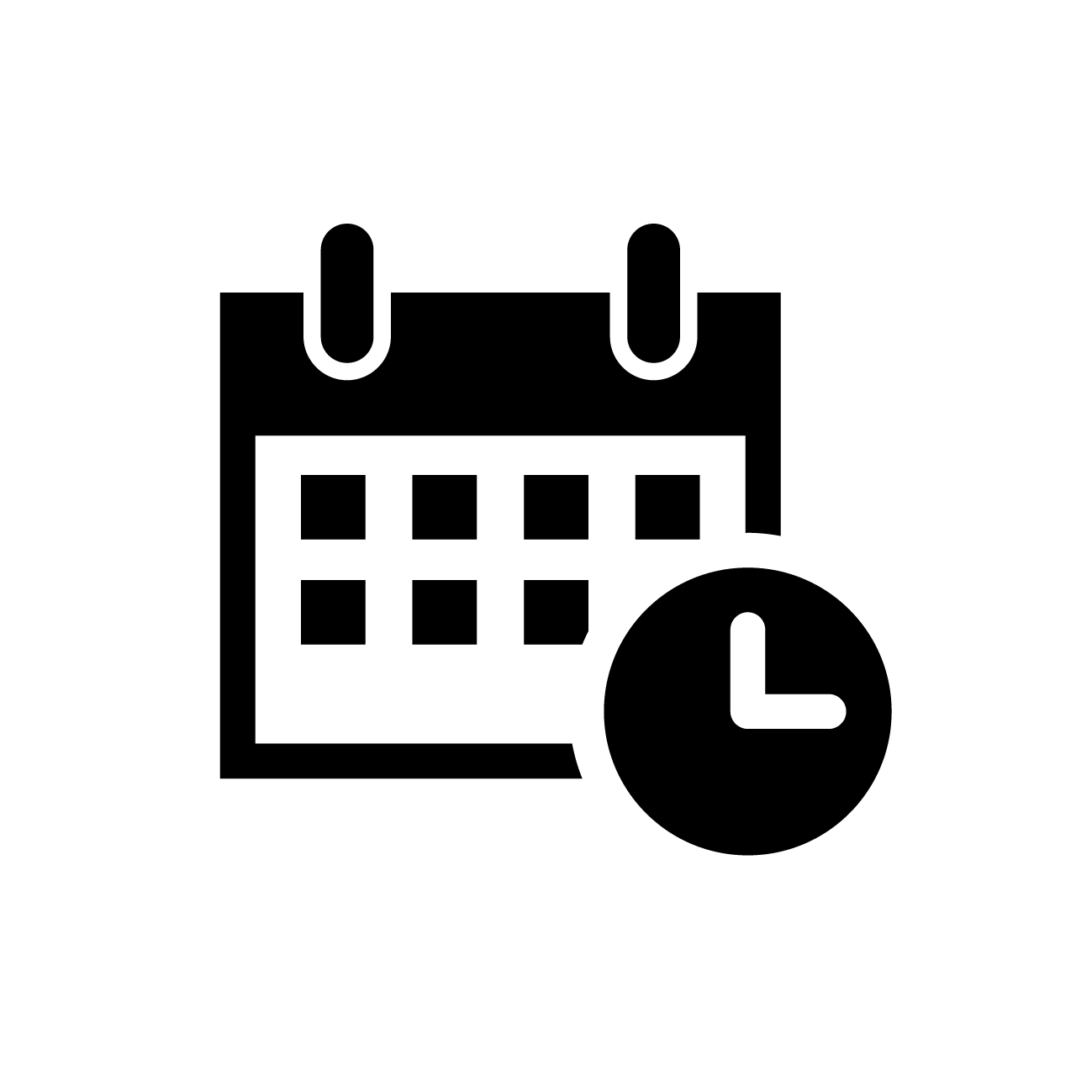 カレンダーのアイコン